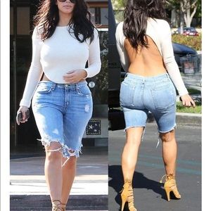 Kim K Backless Top